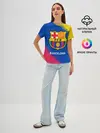 Женская базовая футболка / BARCELONA / БАРСЕЛОНА