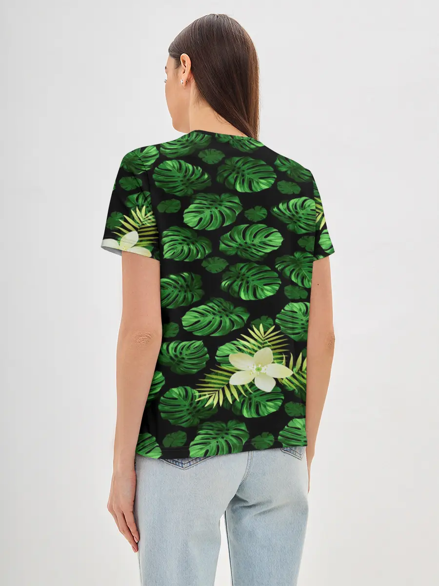 Женская базовая футболка / Мир юрского периода