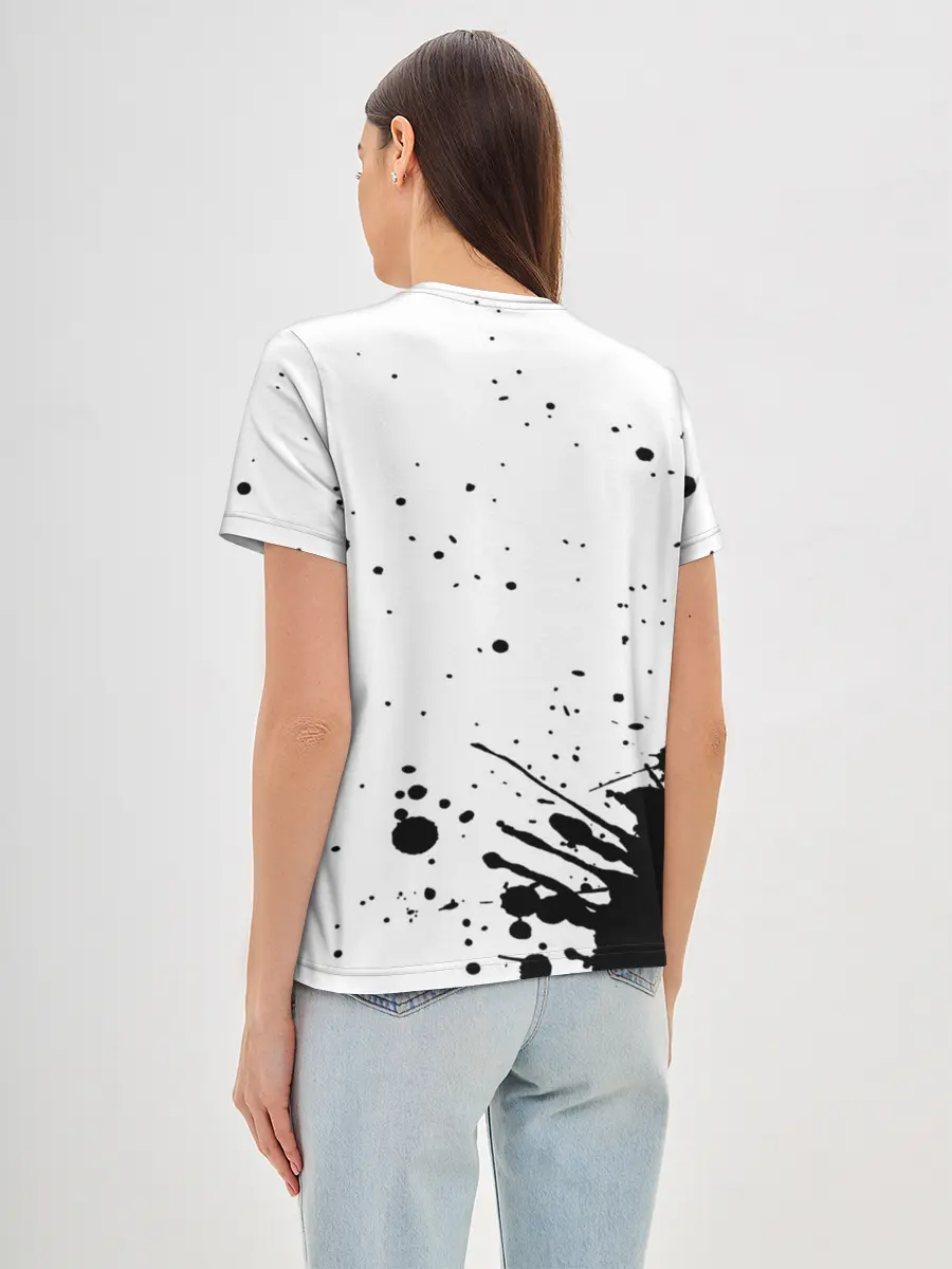 Женская базовая футболка / Генья Шинадзугава Kimetsu no Yaiba