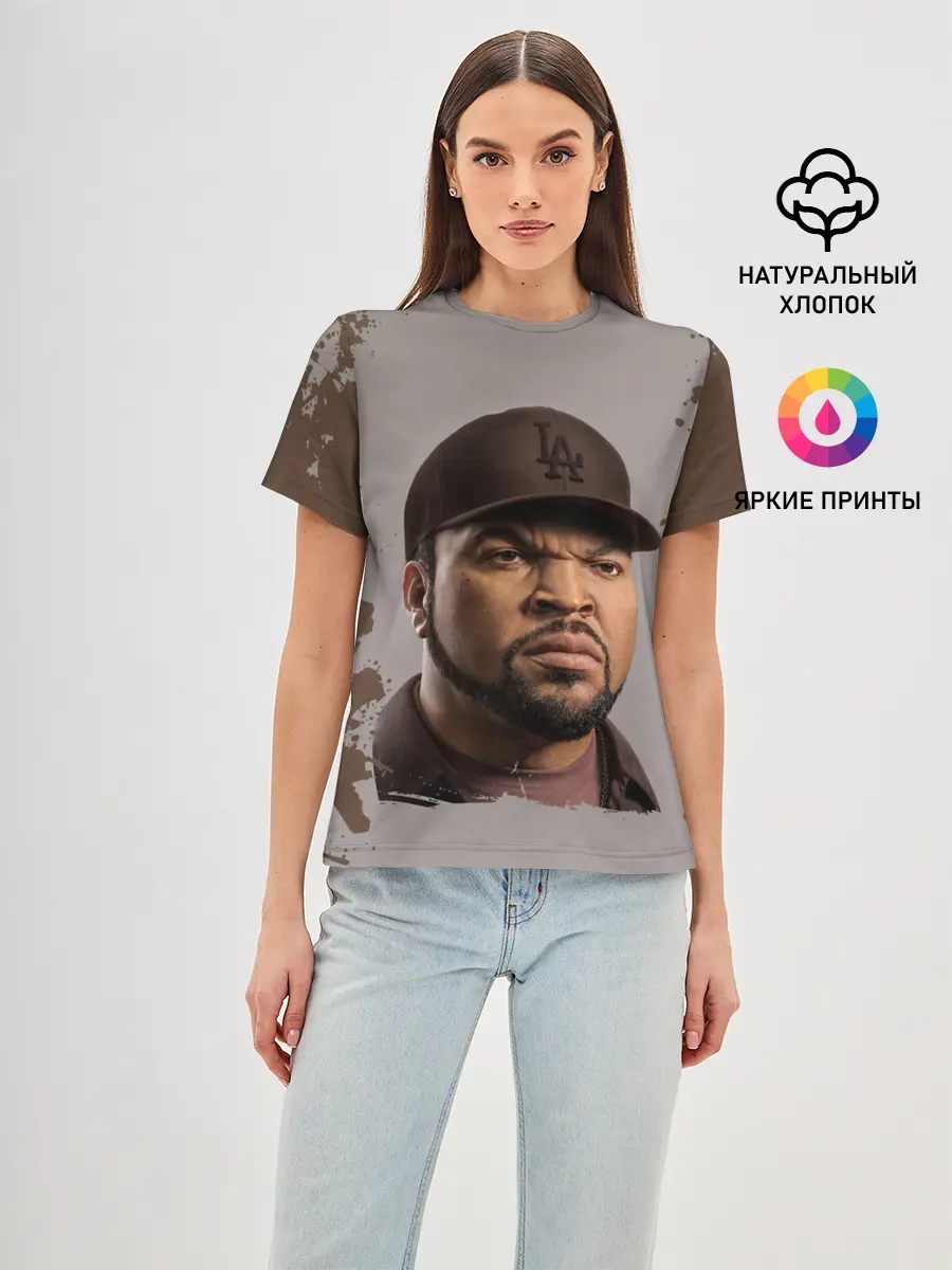 Женская базовая футболка / Ice Cube | Айс Куб