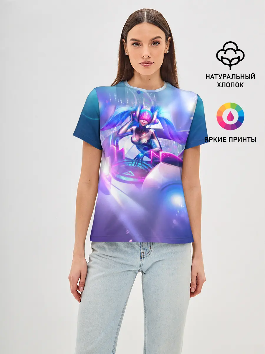 Женская базовая футболка / League of legends