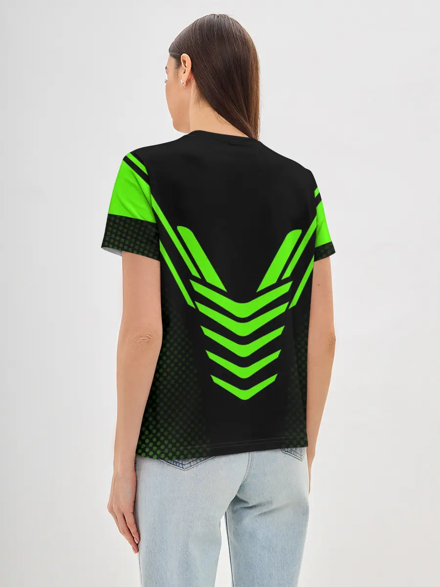 Женская базовая футболка / Mass Effect N7