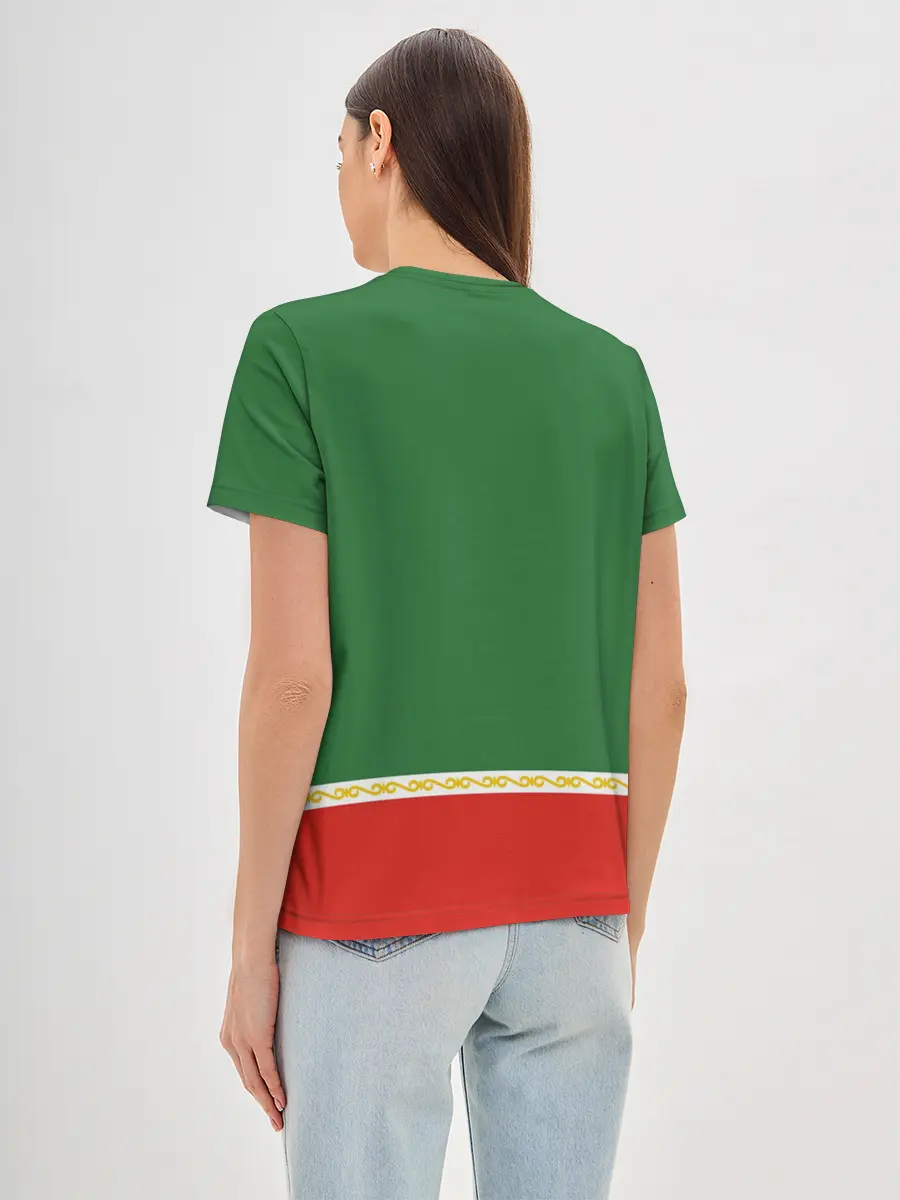 Женская базовая футболка / FIGHT CLUB AKHMAT