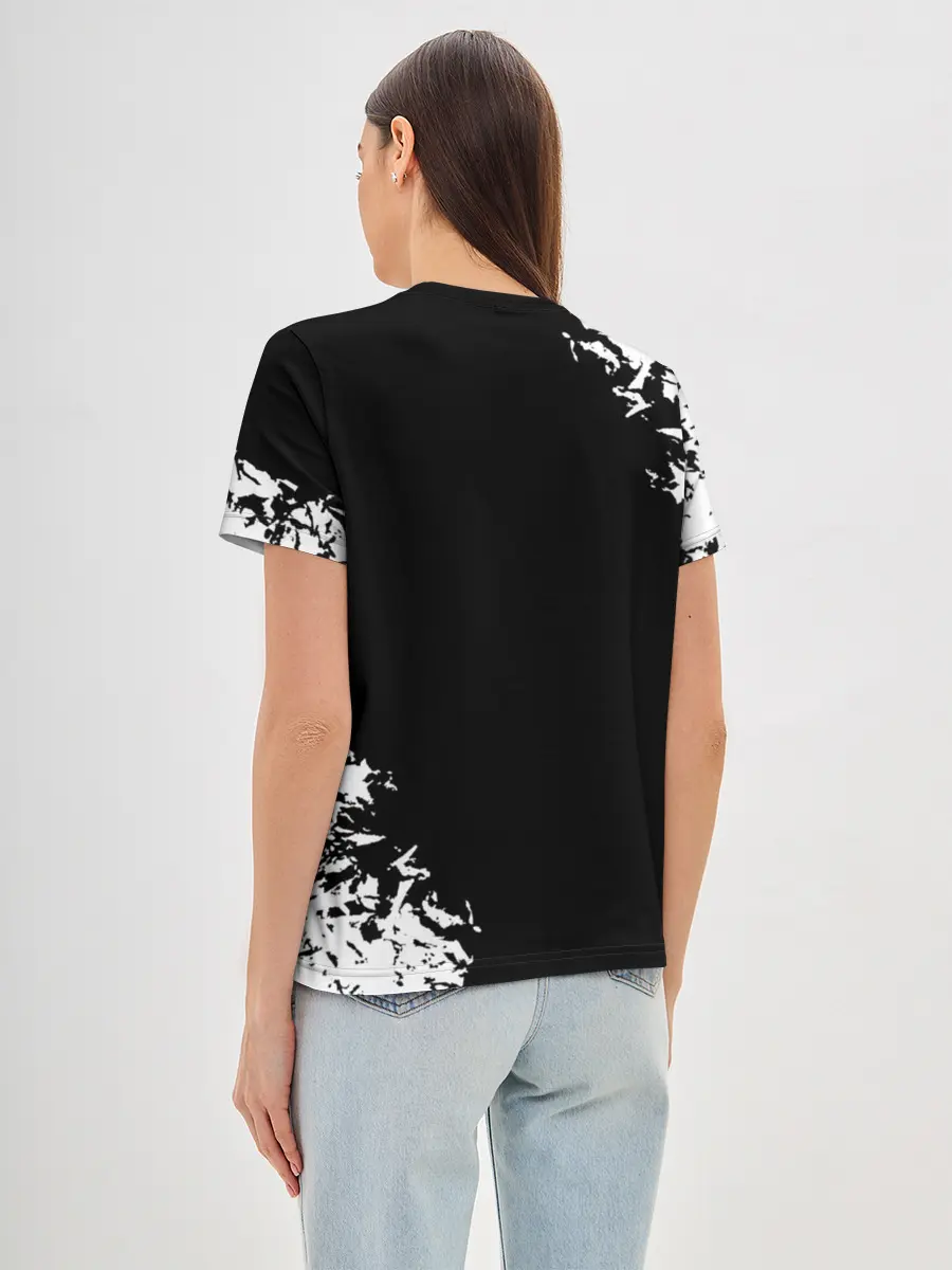 Женская базовая футболка / Marshmello Кошмар