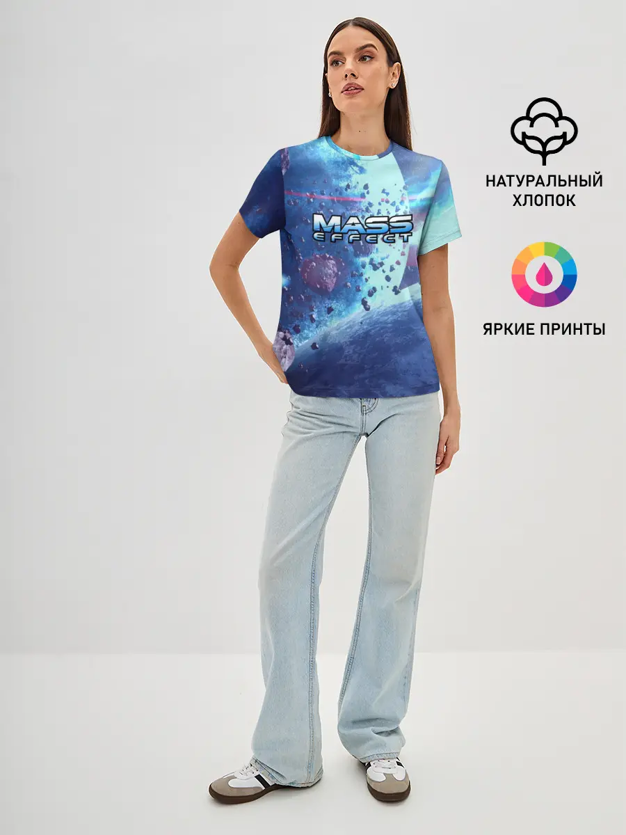 Женская базовая футболка / MASS EFFECT