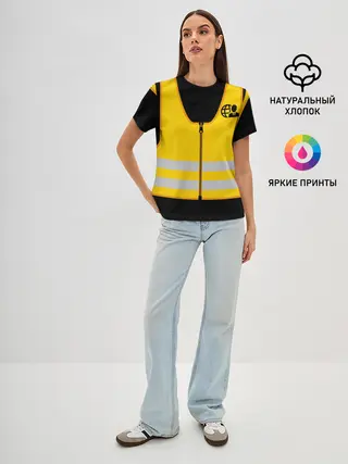 Женская базовая футболка / ПРЕССА. Специальный корреспондент.