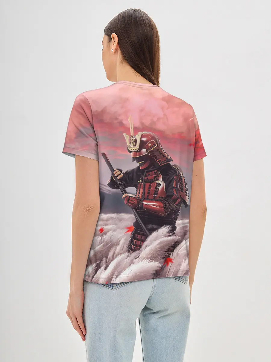 Женская базовая футболка / Ghost of Tsushim | Призрак Цусимы