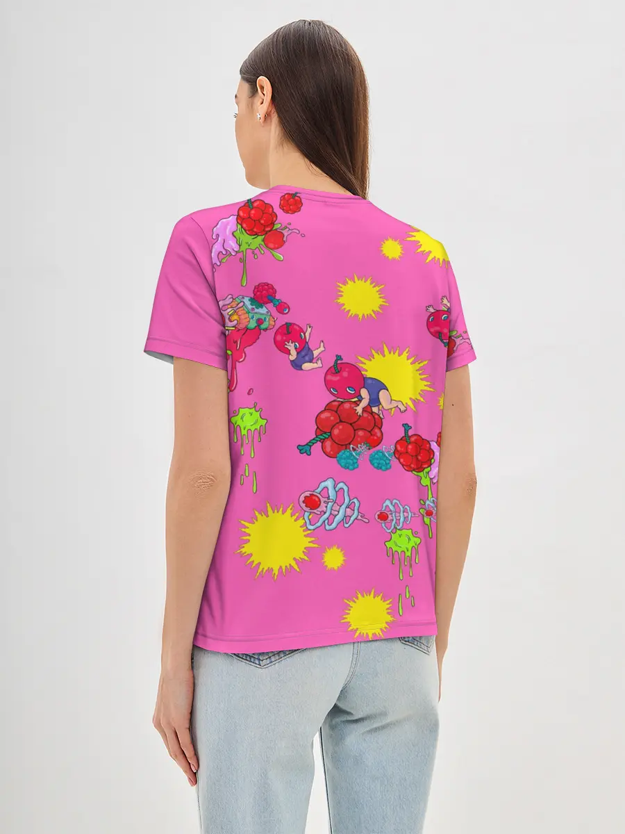 Женская базовая футболка / NCT 127. Cherry Bomb