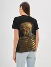 Женская базовая футболка / Скелет В Золоте