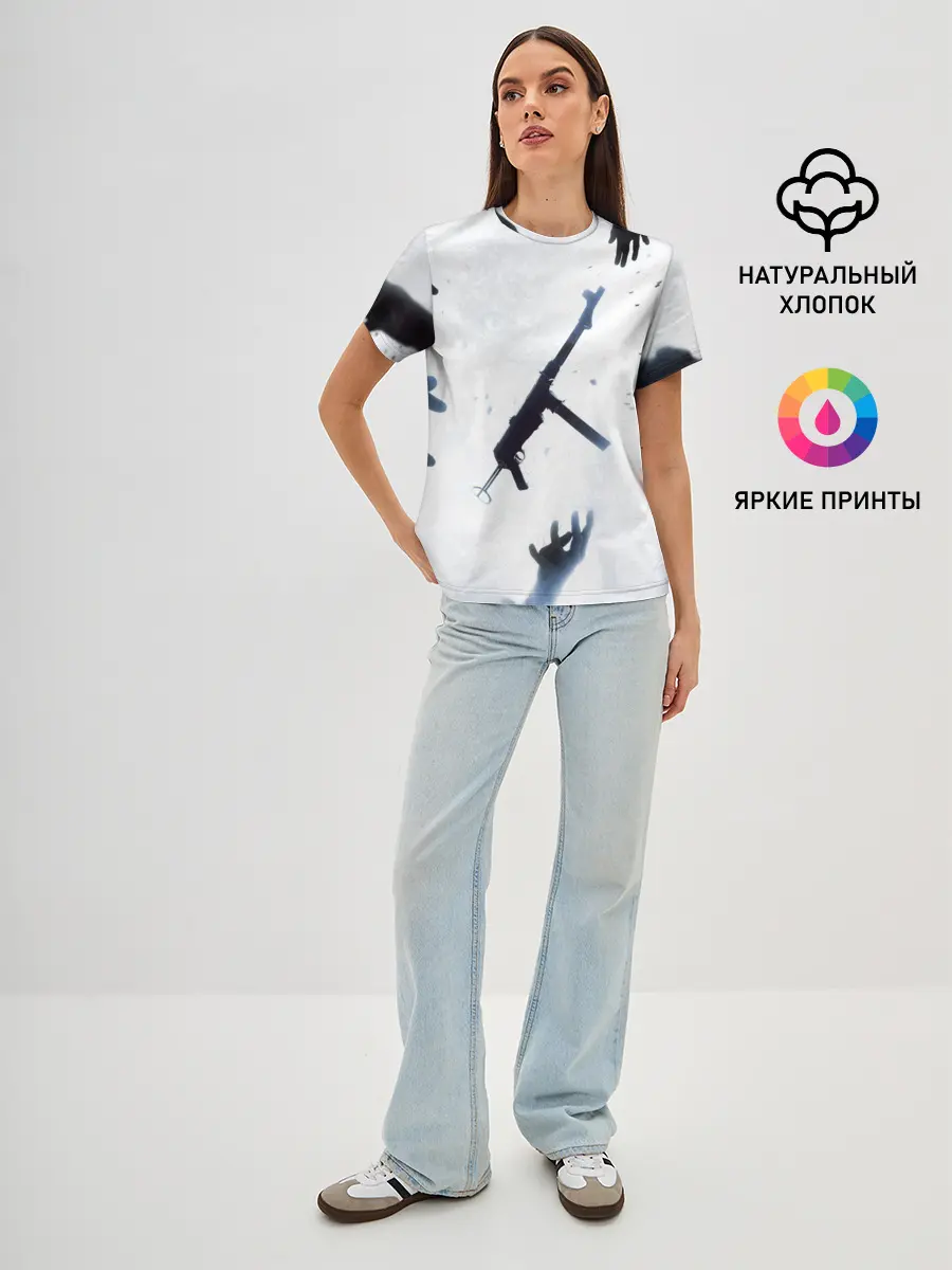 Женская базовая футболка / Бателфилд МП 40