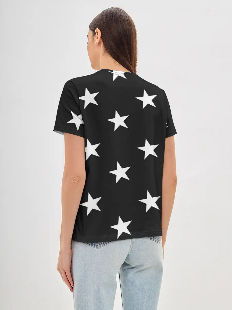 Женская базовая футболка / Звёзды