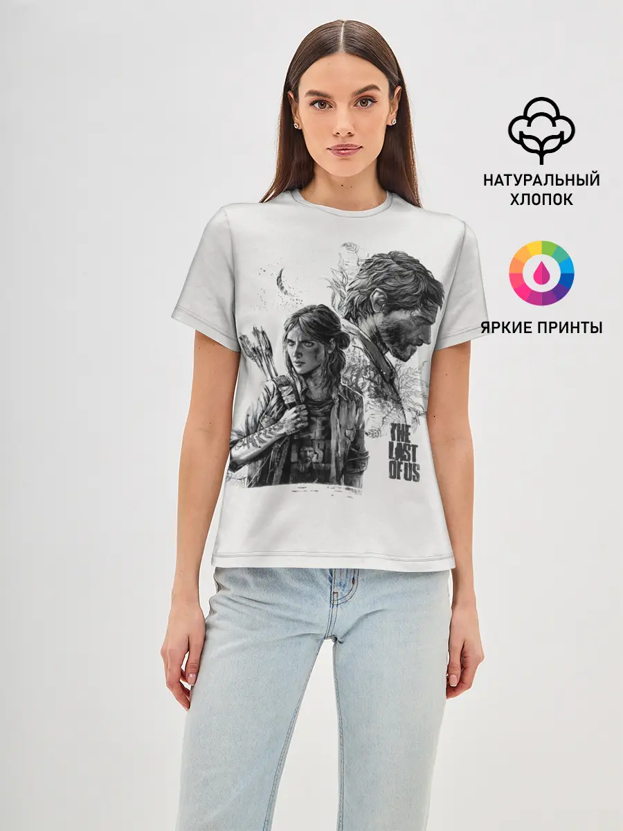 Женская базовая футболка / The Last of Us