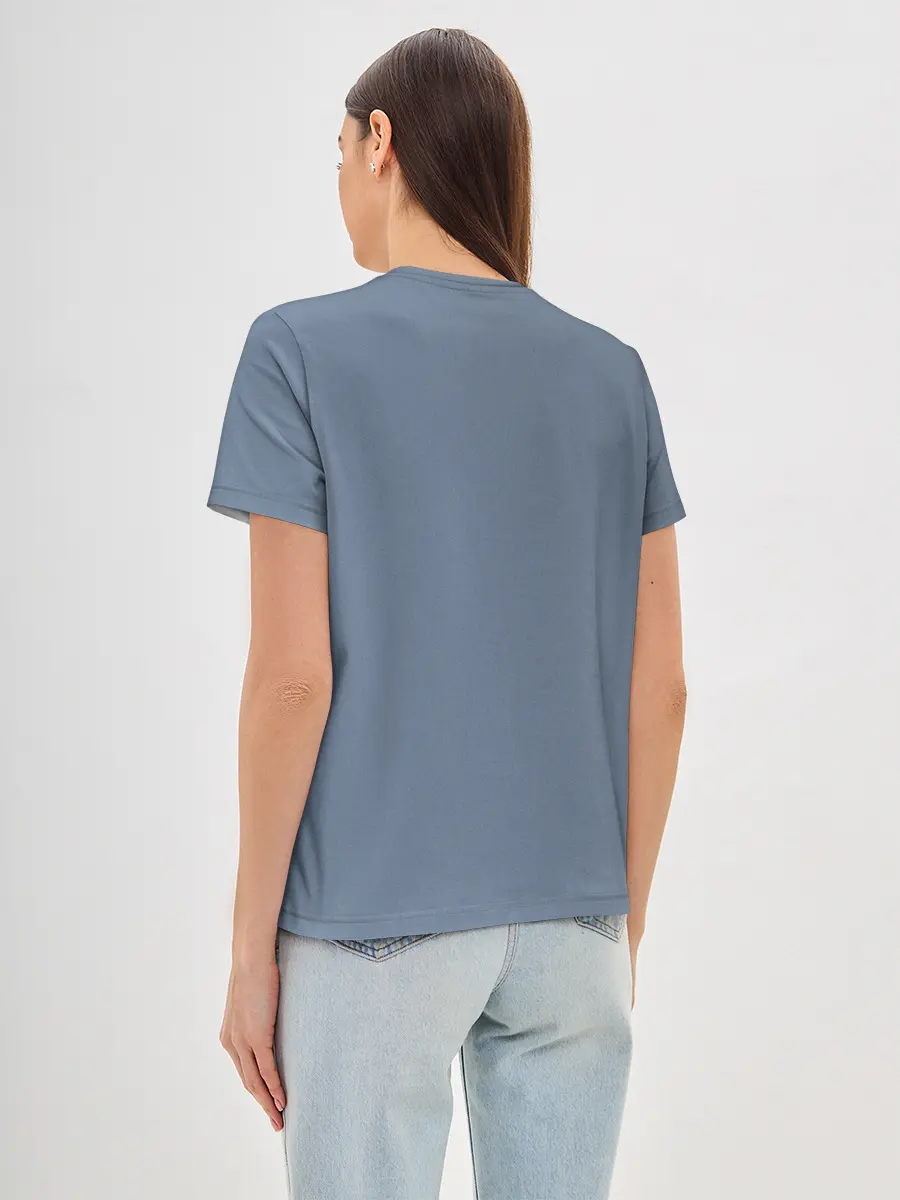 Женская базовая футболка / Хищный динозавр | Dino