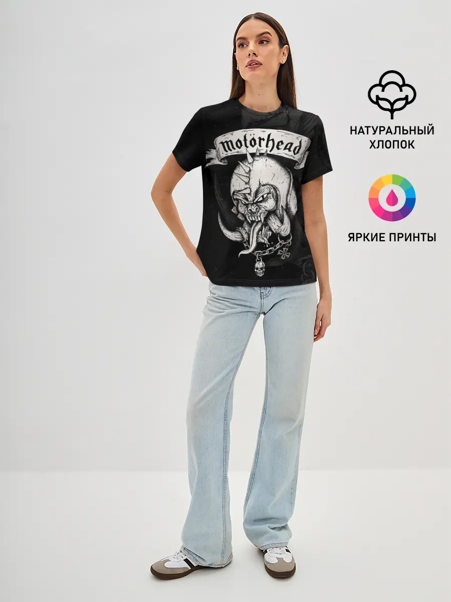 Женская базовая футболка / Motorhead