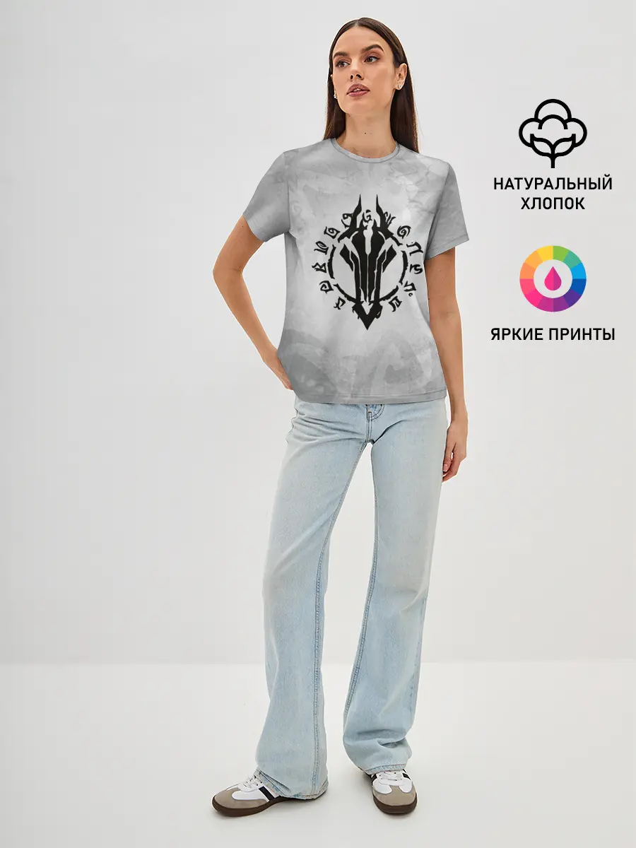 Женская базовая футболка / Darksiders