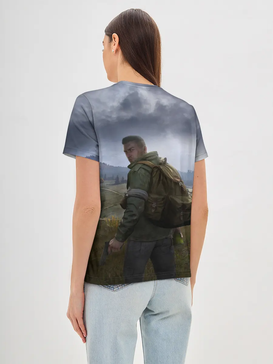 Женская базовая футболка / DAYZ POSTER | ДЕЙЗИ ПОСТЕР