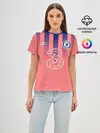 Женская базовая футболка / CHELSEA резервная сезон 20/21