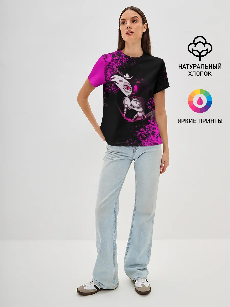 Женская базовая футболка / ОТЕЛЬ ХАЗБИН