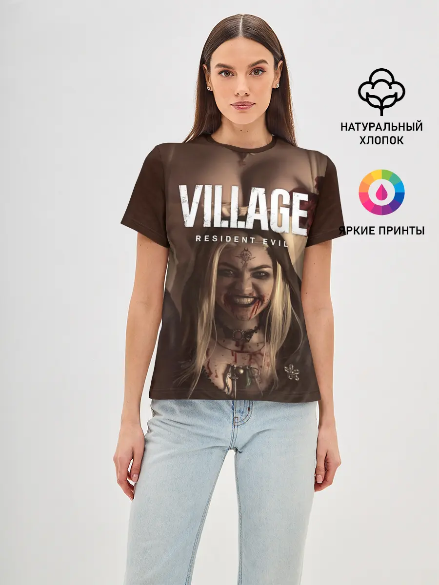 Женская базовая футболка / Дочь леди Димитреску