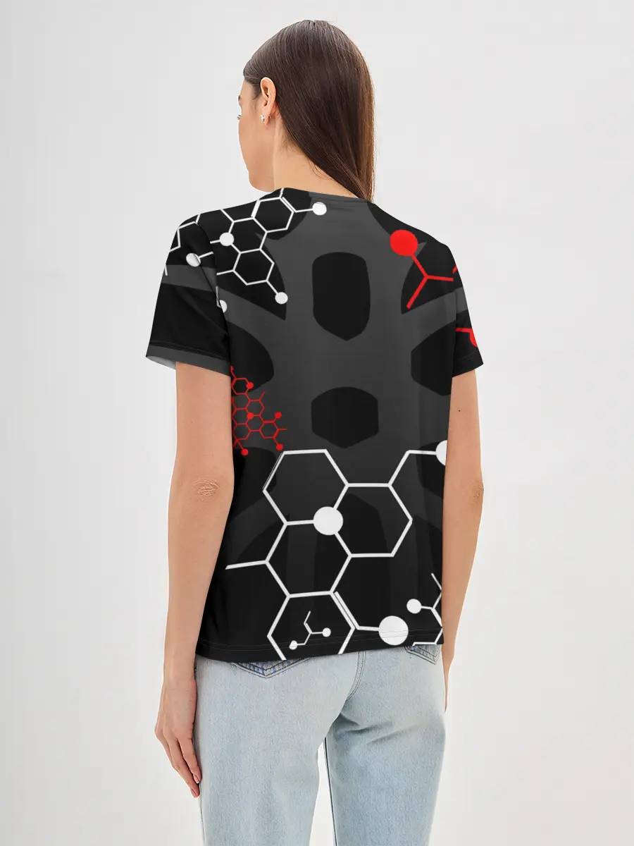 Женская базовая футболка / YAMAHA / ЯМАХА / МОТОСПОРТ