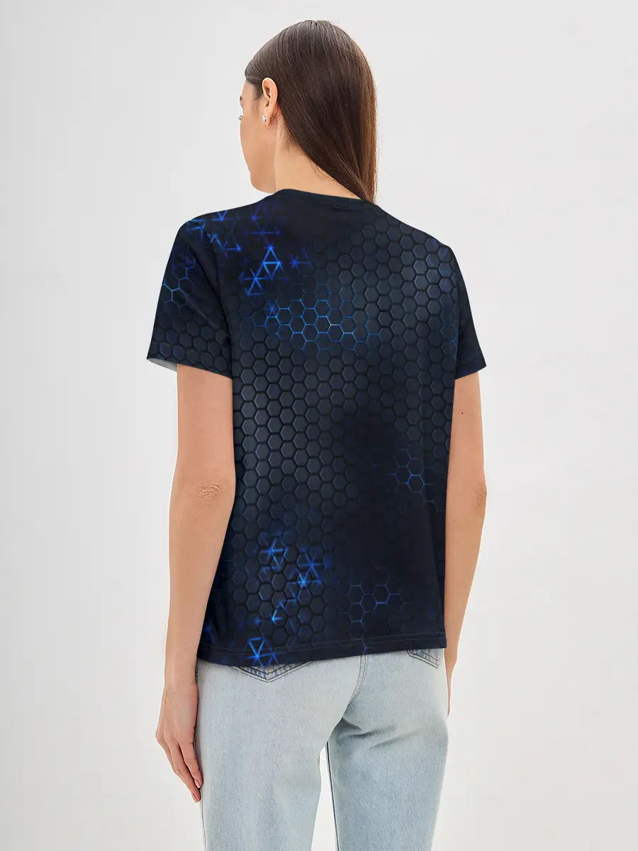 Женская базовая футболка / СТАЛЬНАЯ БРОНЯ | STEEL ARMOUR