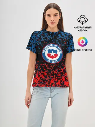 Женская базовая футболка / Сборная Чили