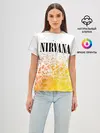 Женская базовая футболка / NIRVANA / НИРВАНА