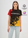 Женская базовая футболка / NISSAN / Ниссан