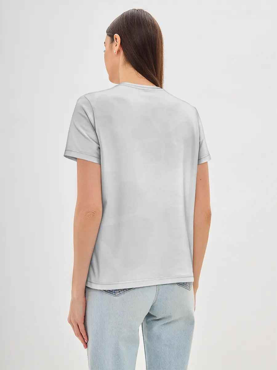 Женская базовая футболка / Чёрный клевер Quartet Knights