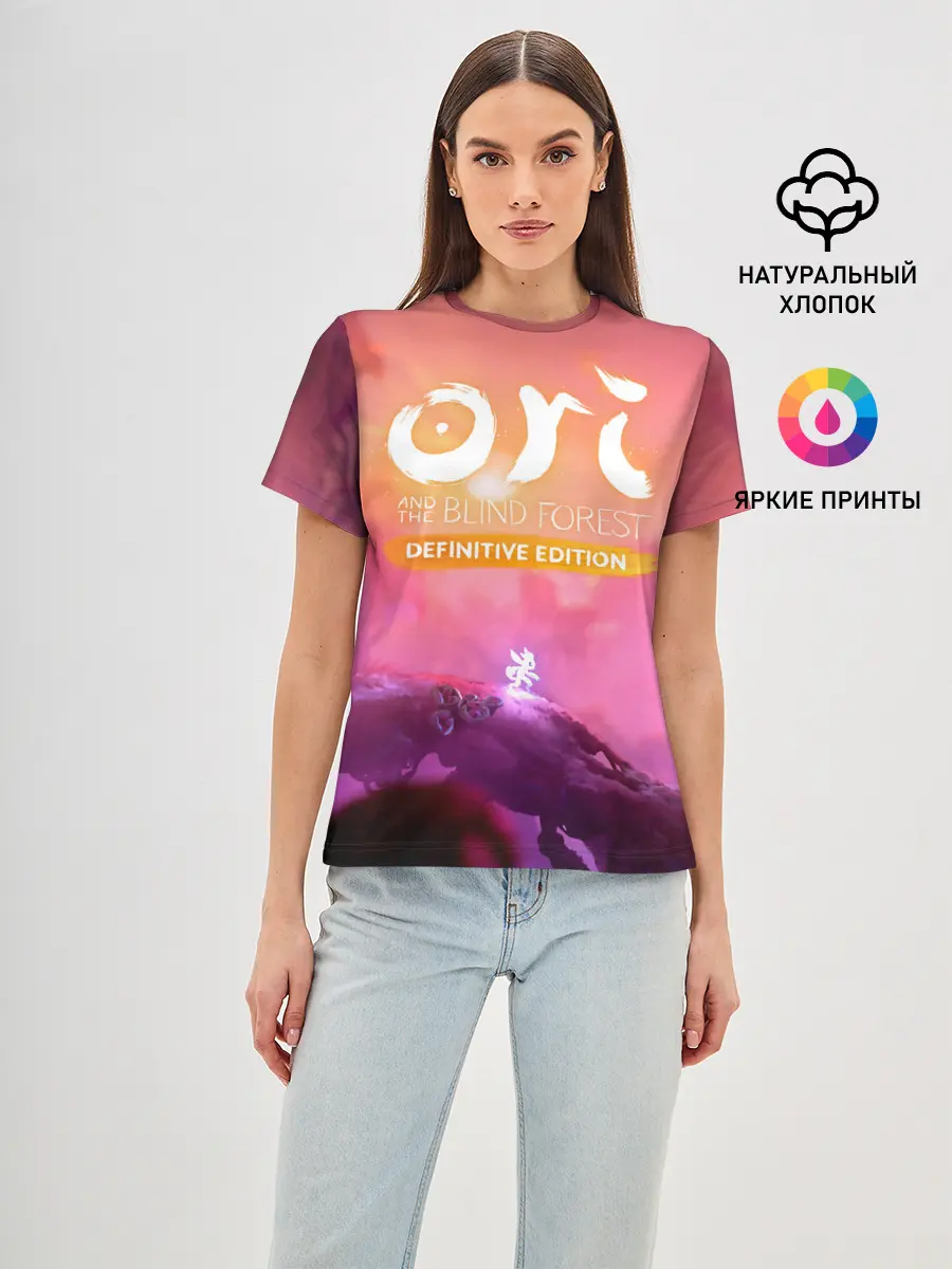 Женская базовая футболка / Ori and the Will of the Wisps