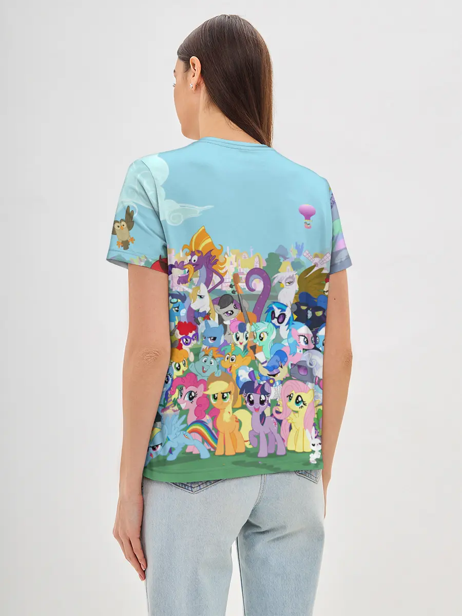 Женская базовая футболка / MY LITTLE PONY