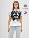 Женская базовая футболка / Mazda