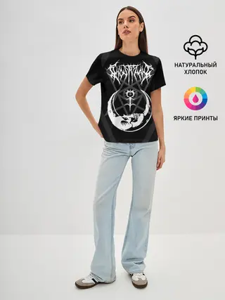 Женская базовая футболка / GHOSTEMANE