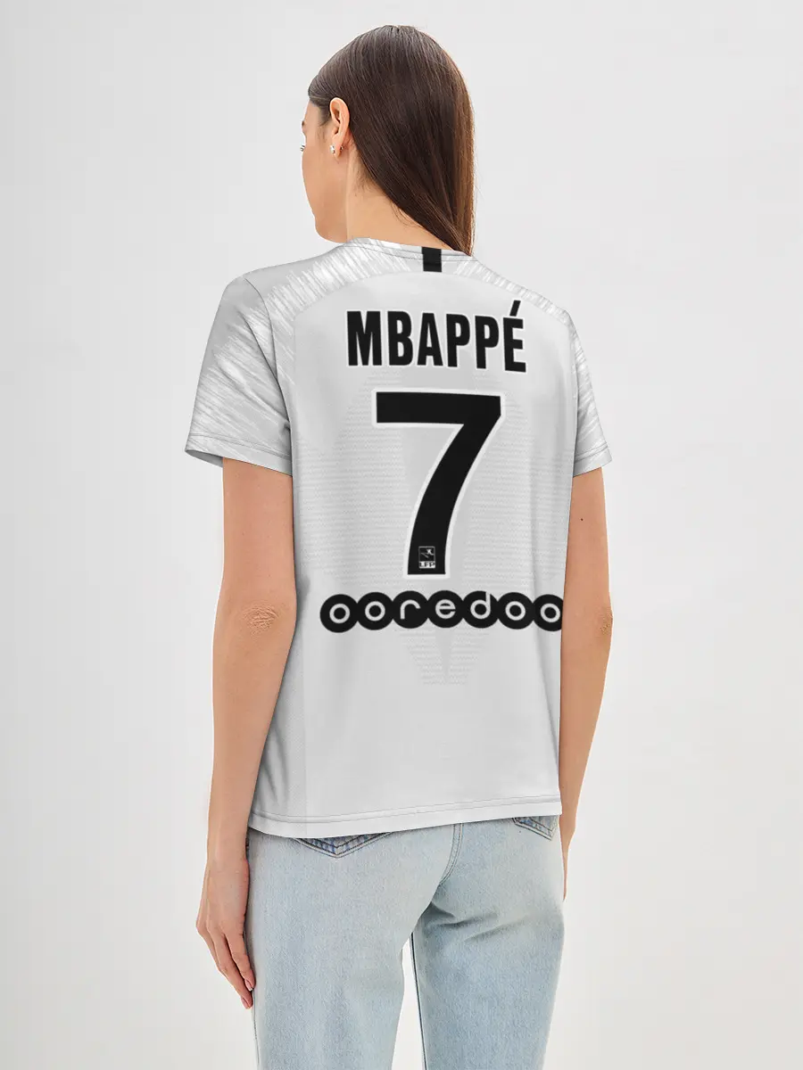 Женская базовая футболка / Mbappe away 18-19