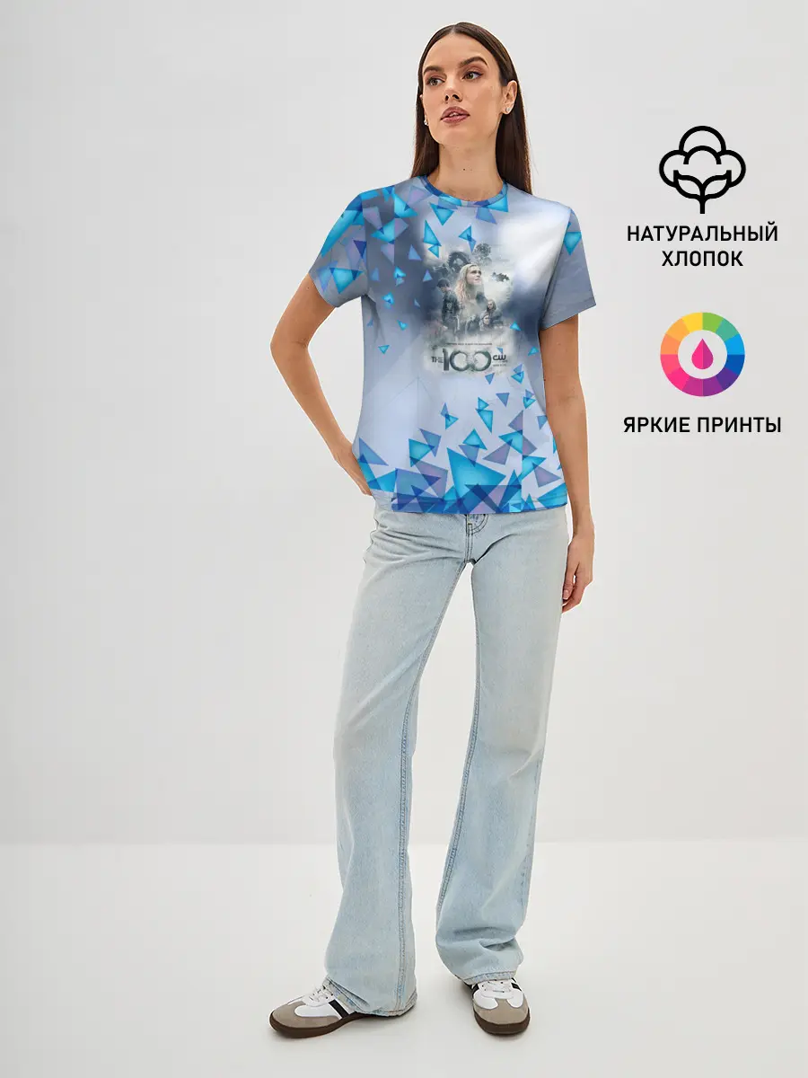 Женская базовая футболка / Сериал Сотня