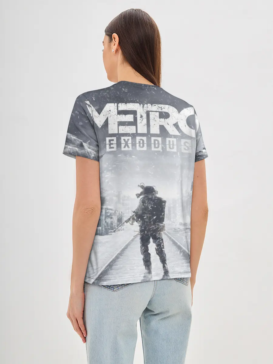 Женская базовая футболка / Metro Exodus: Артём