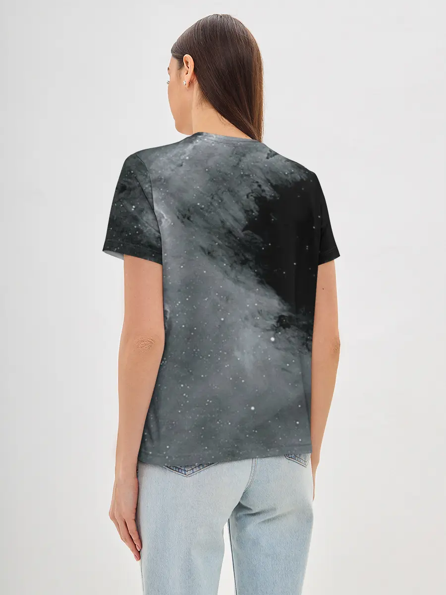 Женская базовая футболка / Космос / Абстракция