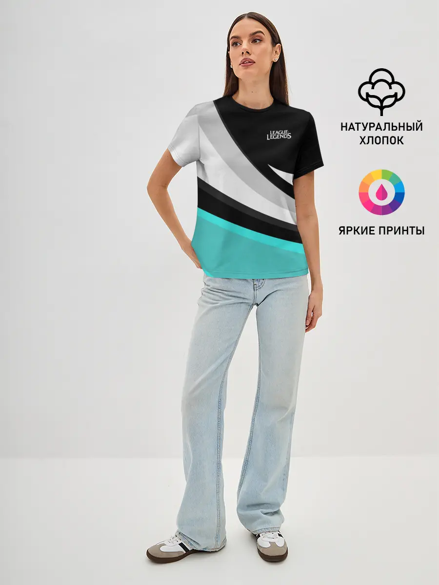 Женская базовая футболка / League of Legends