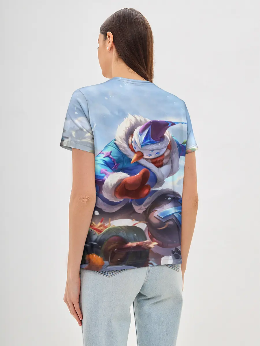 Женская базовая футболка / League of Legends МАСТЕР ЙИ