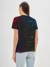 Женская базовая футболка / Rainbow smile
