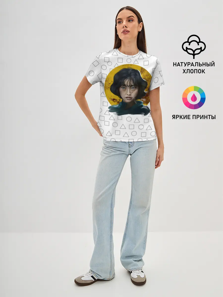 Женская базовая футболка / Кан Сэ Бёк