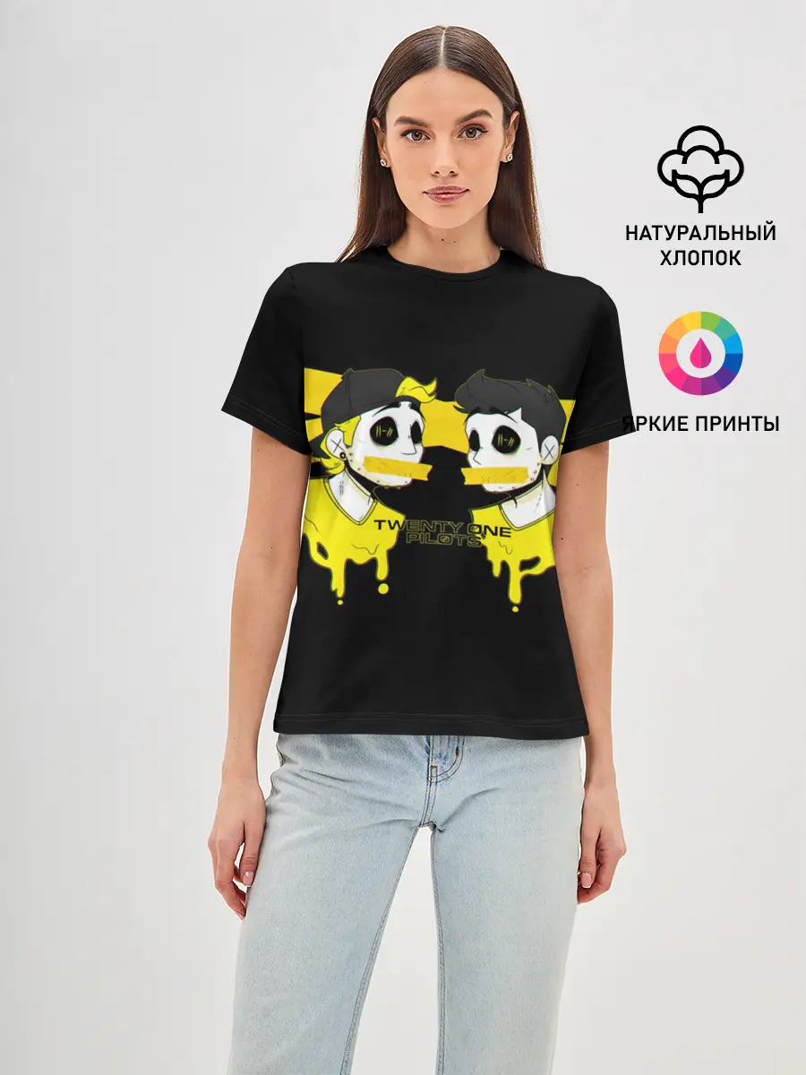 Женская базовая футболка / Twenty One Pilots