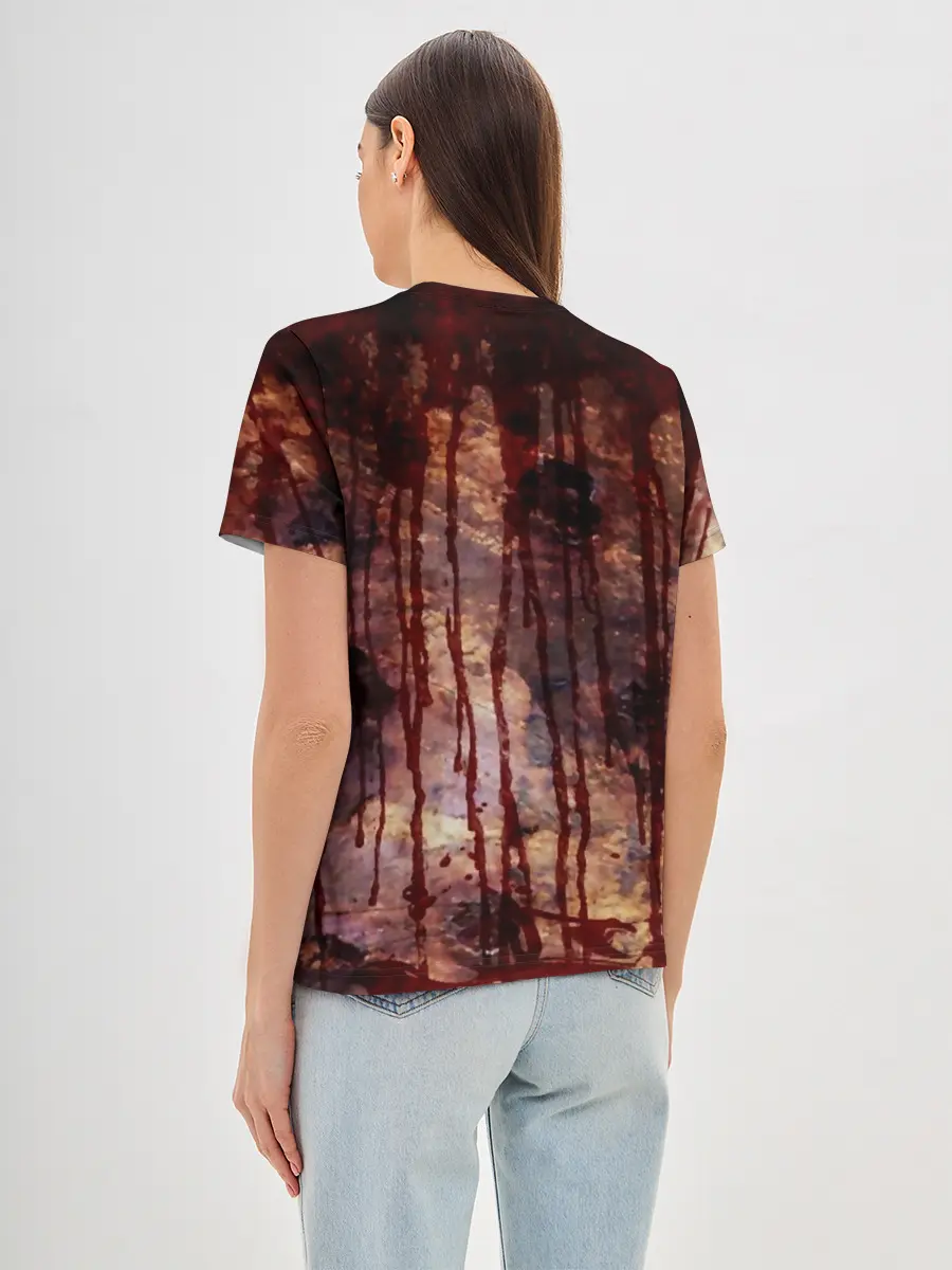 Женская базовая футболка / Самый страшный клоун