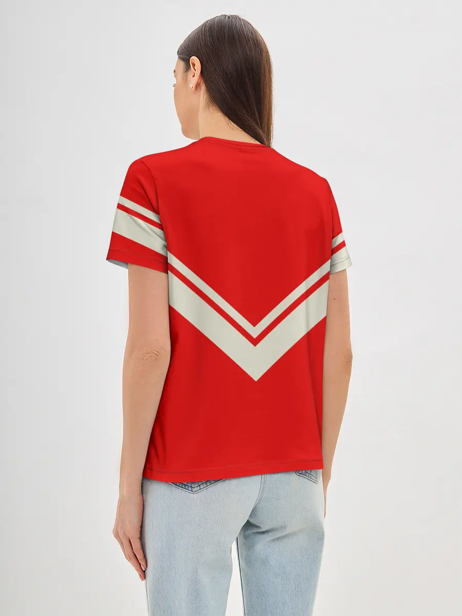 Женская базовая футболка / СССР хоккейная форма