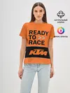 Женская базовая футболка / KTM | READY TO RACE