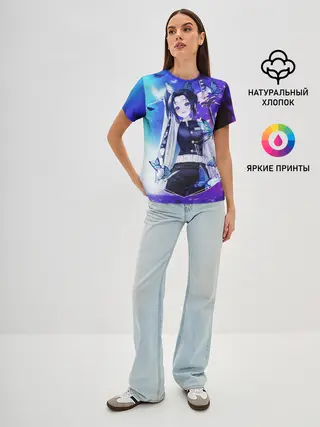 Женская базовая футболка / Шинобу