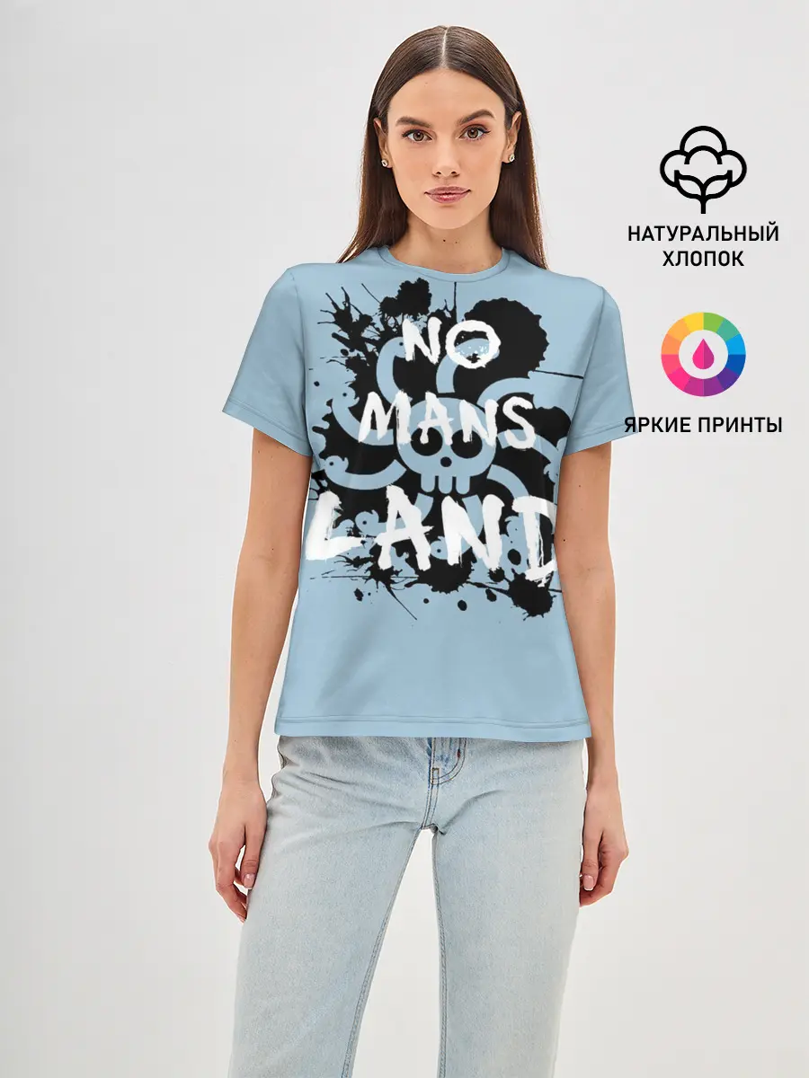Женская базовая футболка / One Piece No Mans Land