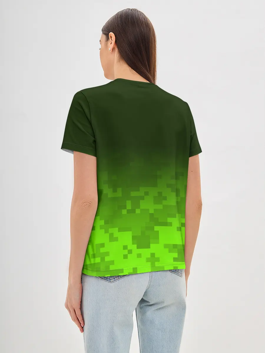 Женская базовая футболка / MINECRAFT / МАЙНКРАФТ