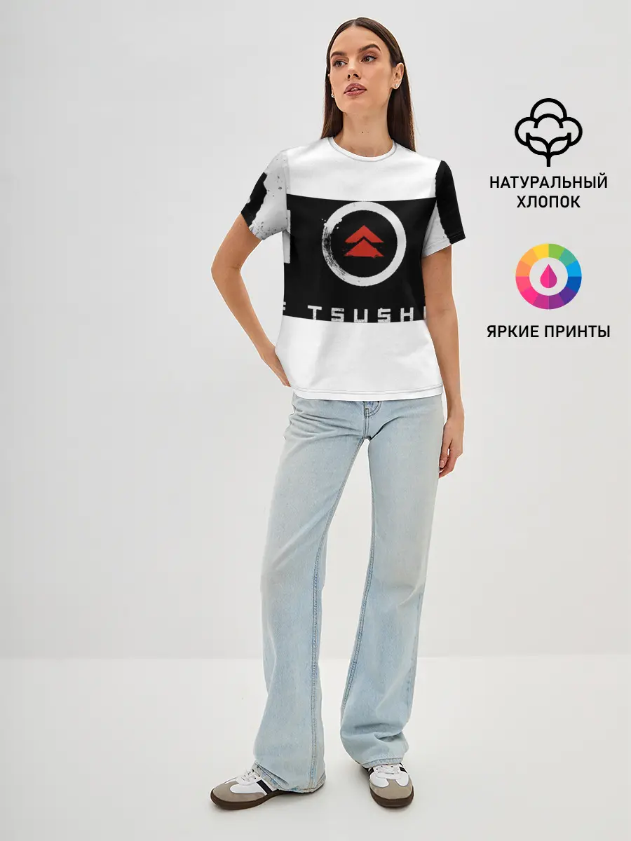 Женская базовая футболка / Ghost of Tsushima