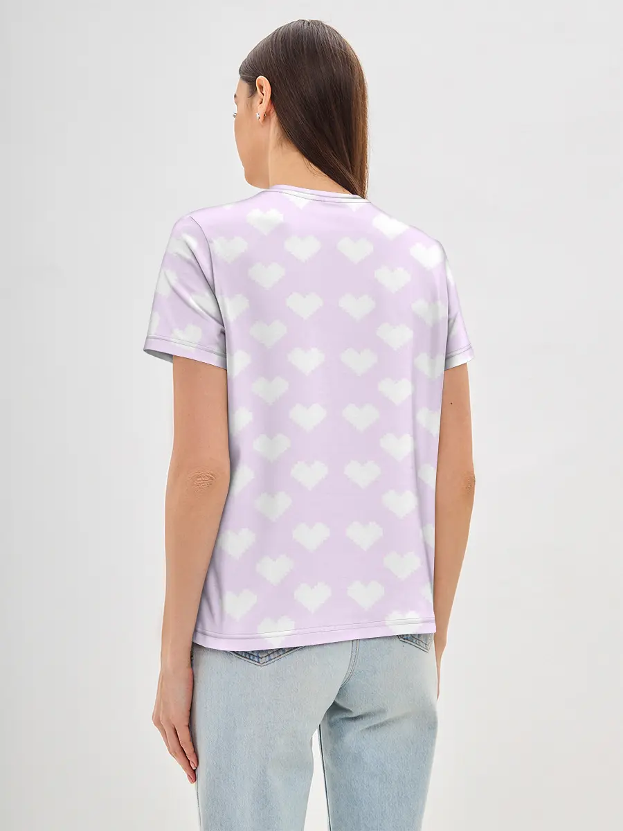 Женская базовая футболка / Chibi Natsuki and Yuri